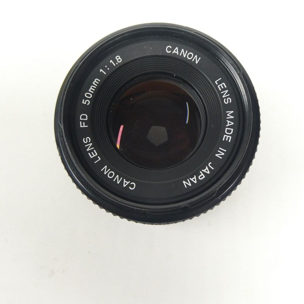 Canon Lens FD 50mm 1:1.8 Japan Vintage Camera